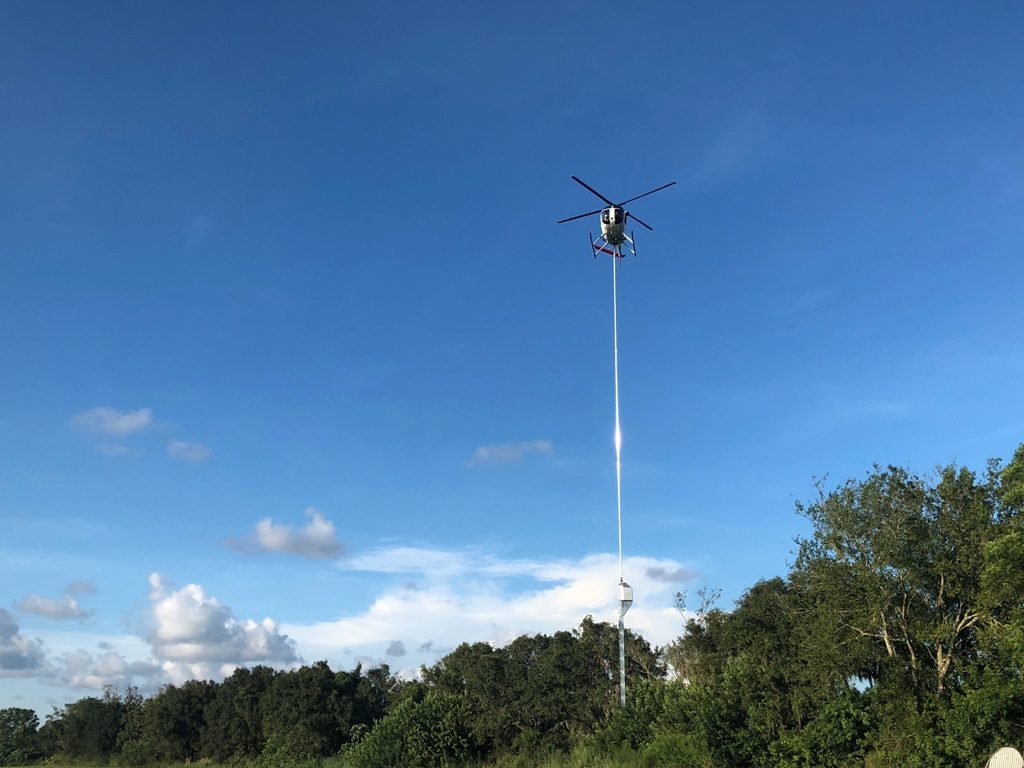 Heli Aviation - tree cutting Sarasota Florida